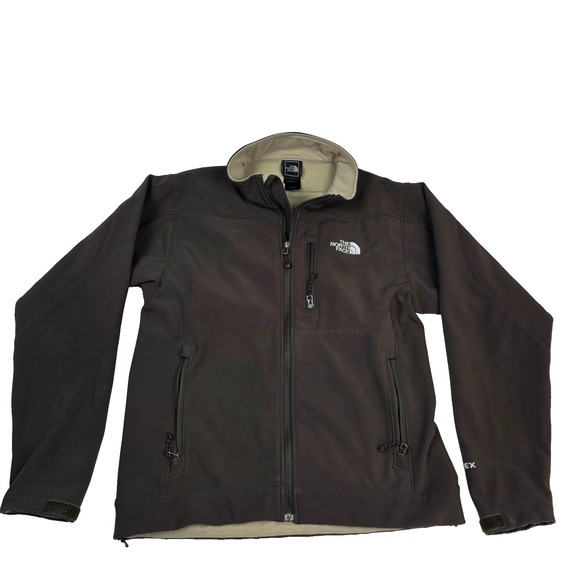 The North Face Other - The North‎ Face Mens Brown Full Zip Apex Jacket Small